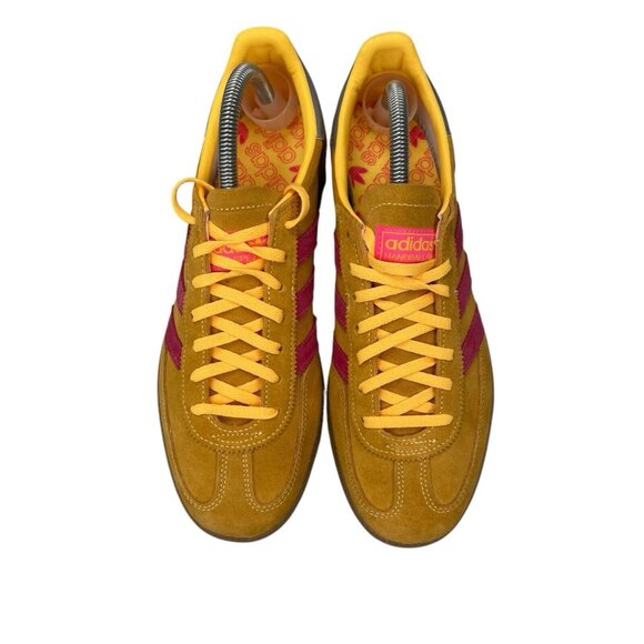 adidas Spezial Yellow and Pink Athletic Shoes - Picture 7 of 9